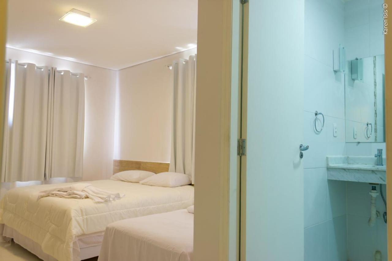 Pedreira Flat Hotel Bagian luar foto